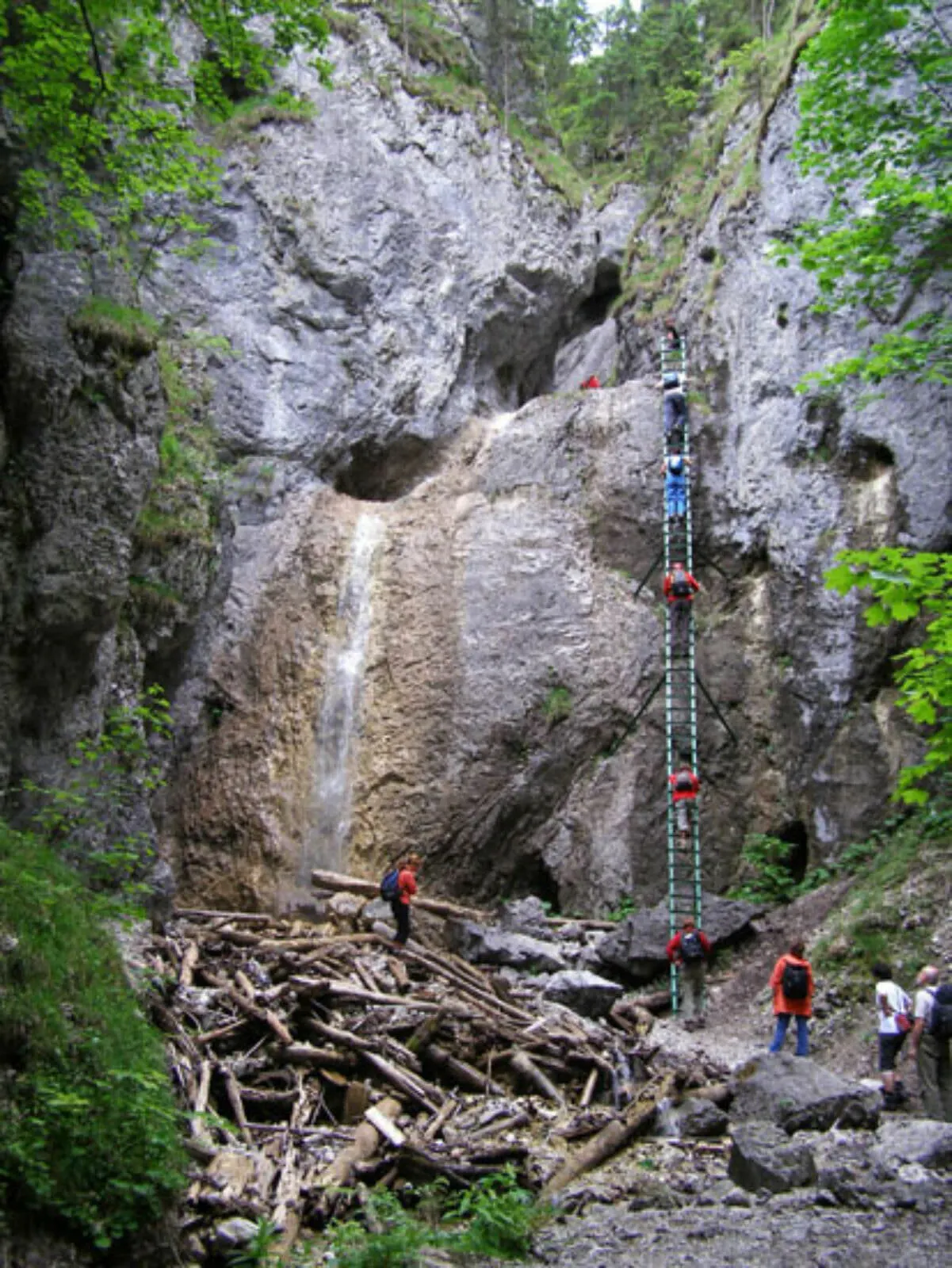 Piecky (ústie) v Slovenskom raji